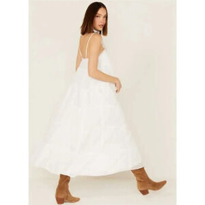 Show Me Your MuMu White Midi Dress